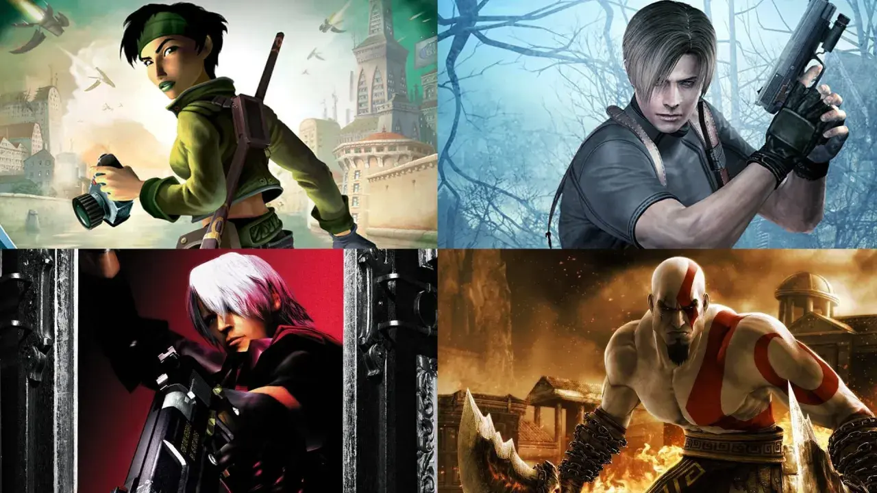 Kratos, Leon Kennedy, Dante i Jade z Jade Empire - cztery ikony, które sprawiają, że to najlepsze gry PSP.