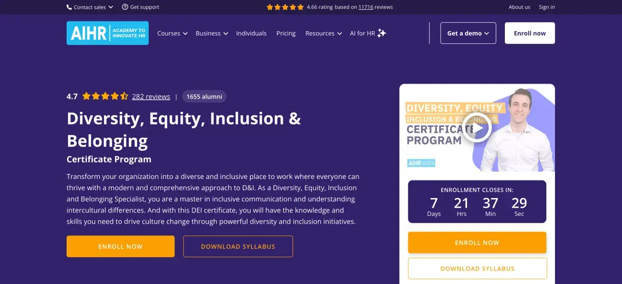 Learn to transform your organization with the online DEI certificate program. Master inclusive communication and drive culture change. Enroll now!