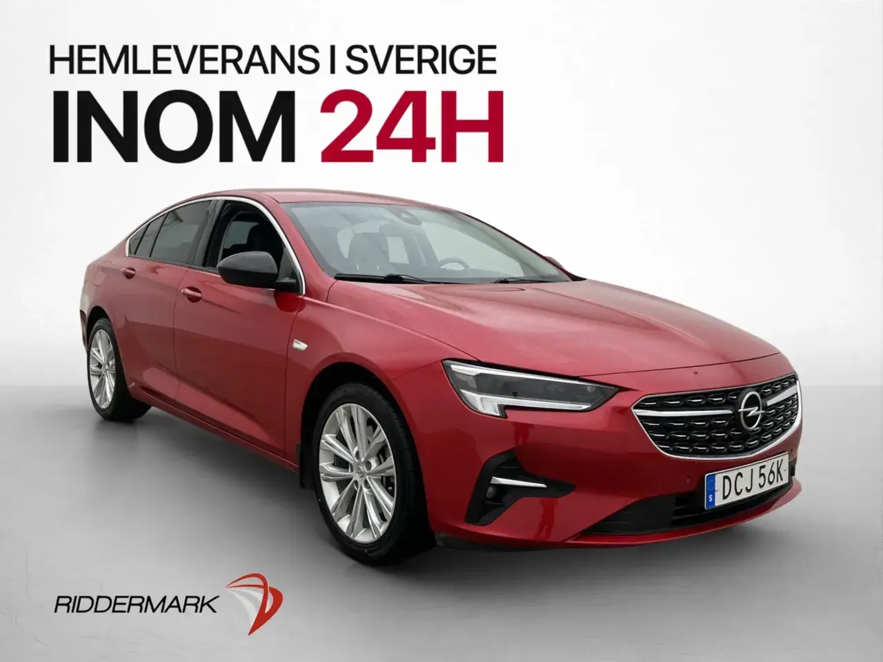 Röd Opel Insignia, perfekt för din nästa opel insignia begtest. Hemleverans inom 24h i Sverige.