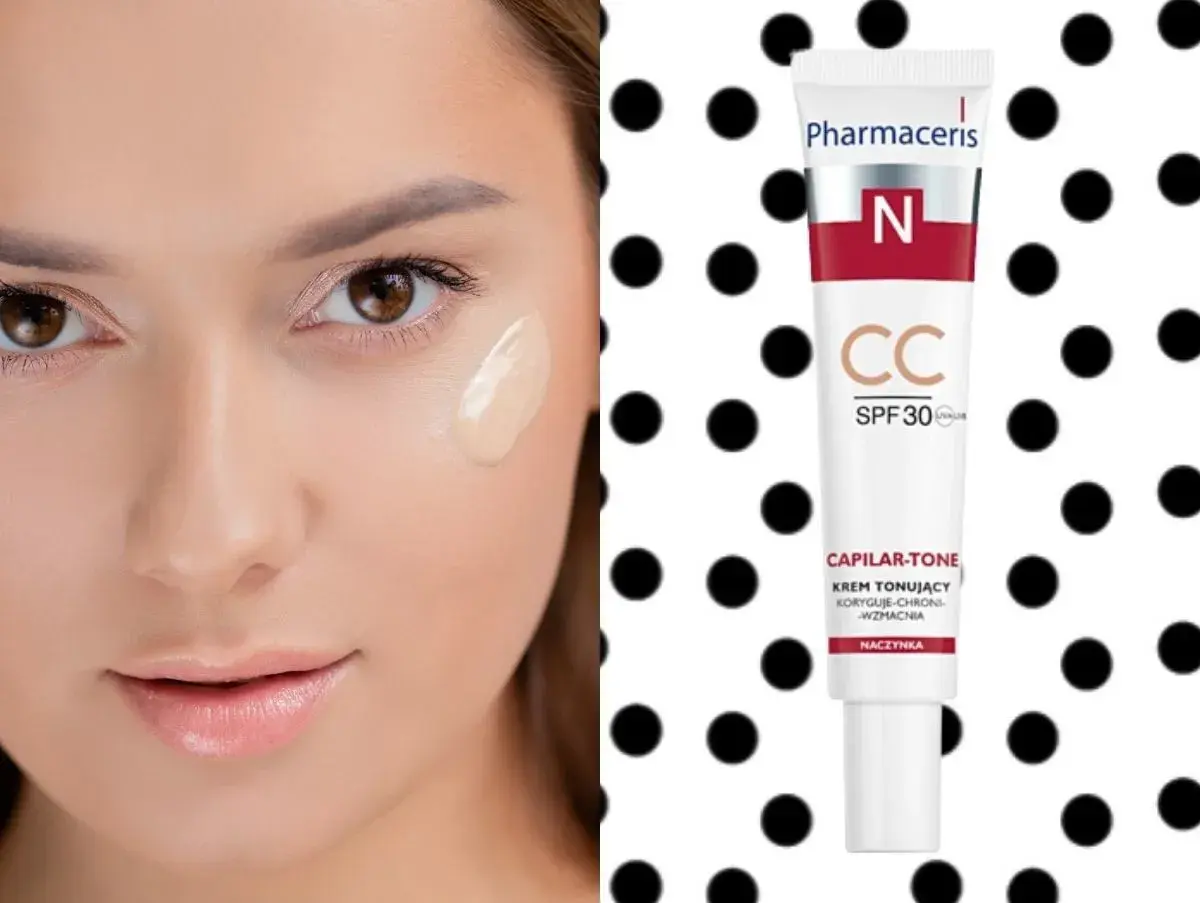 Krem CC Pharmaceris CAPILAR-TONE SPF 30 to sekret pięknej cery. Zapewnia krycie i ochronę, idealny dla skóry naczynkowej.