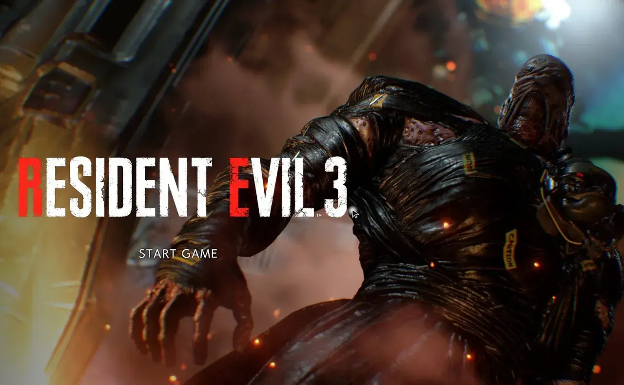 Nemesis grozi z ekranu tytułowego Resident Evil 3 Remake. Zobacz nasz poradnik, by przetrwać!