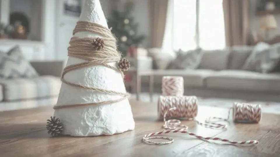 Choinka ze styropianu DIY: Stwórz własną, unikalną dekorację!