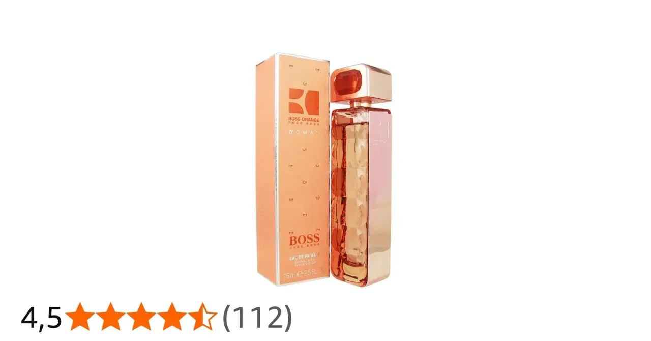 Perfumy Hugo Boss Orange Woman 75ml w pomarańczowym opakowaniu, idealne na letnie dni.