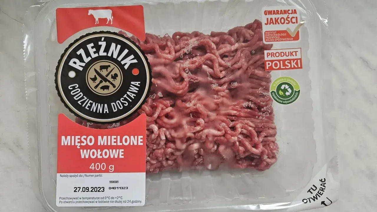 Mięso mielone szare w środku? Czy na pewno jest zepsute?