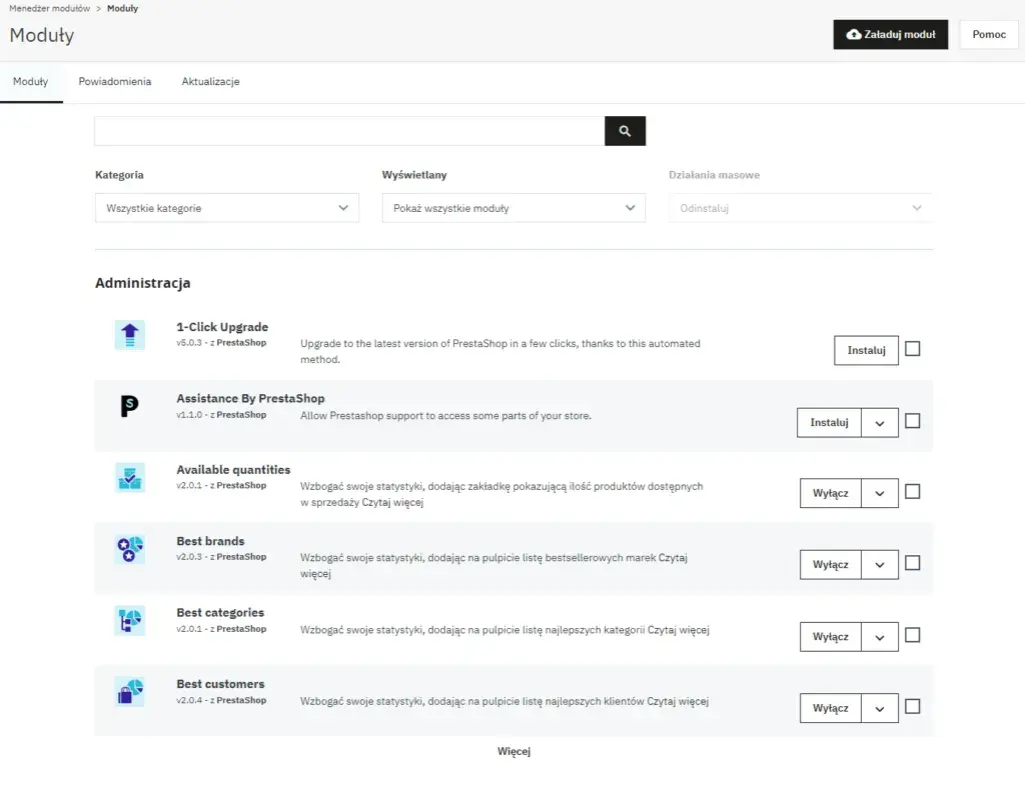 Dlaczego w PrestaShop nie można zaktualizować ustawień i jak to naprawić