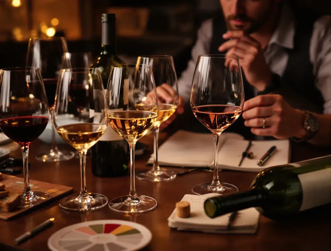 Degustacja win: jak rozpoznać objawy zepsutego wina, korkowy posmak i utlenienie.