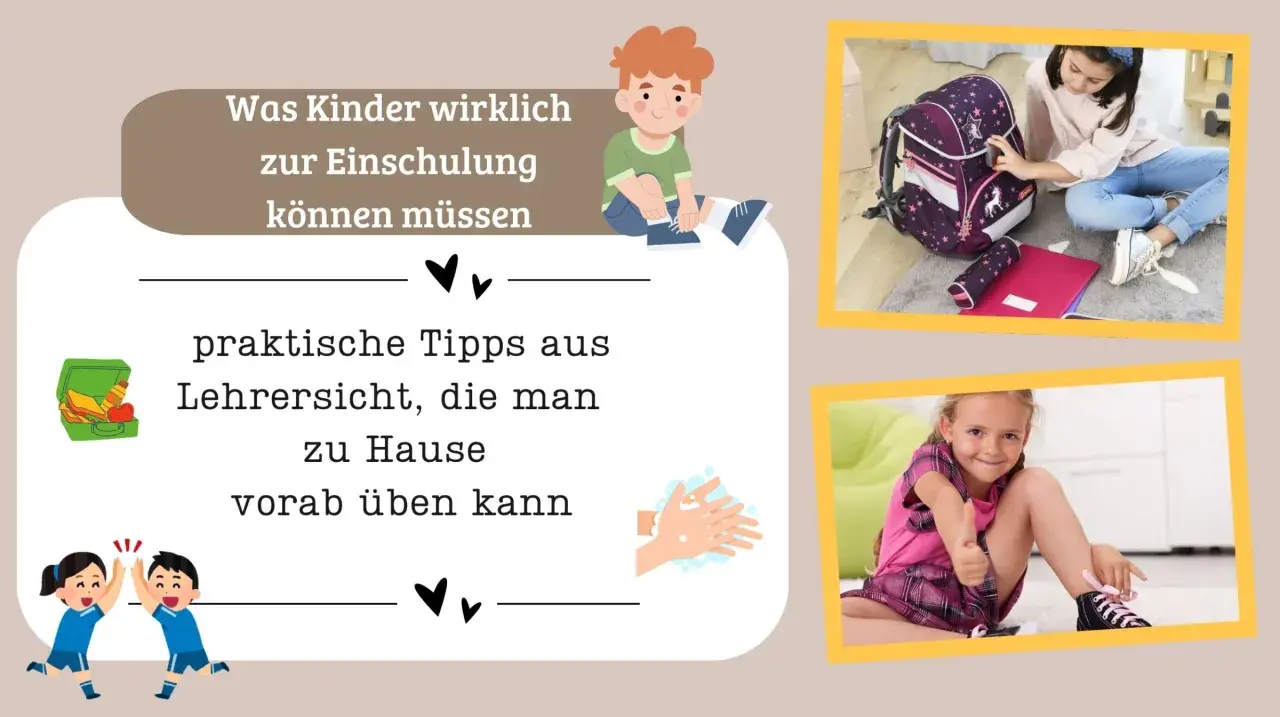 Vorbereitung auf die Einschulung: Praktische Tipps für zu Hause, die Kindern helfen, die wichtigsten Aufgaben zu meistern.