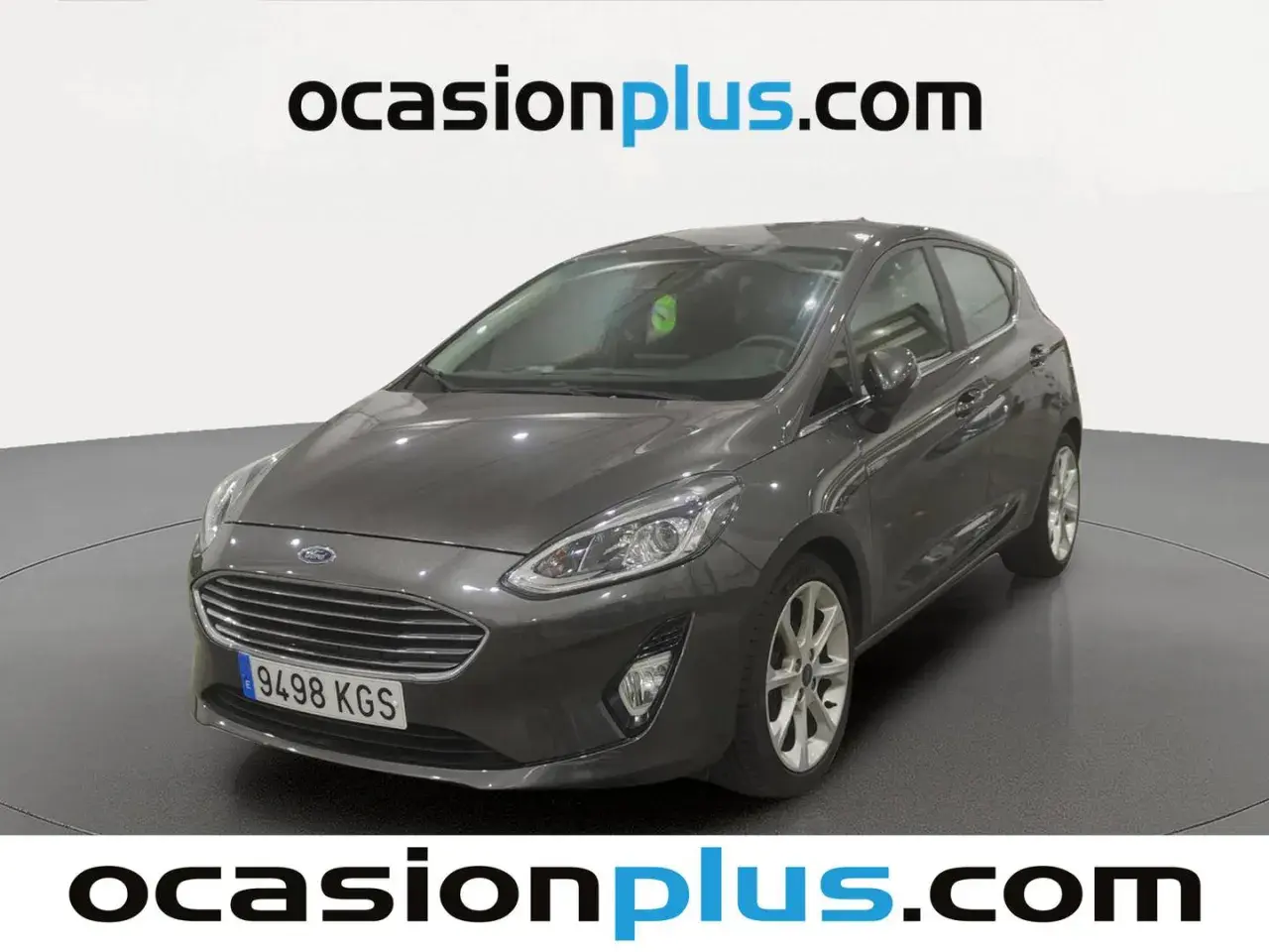Ford Fiesta 1.0 Ecoboost 100cv: opiniones sobre este coche gris oscuro. ¡Ideal para la ciudad!