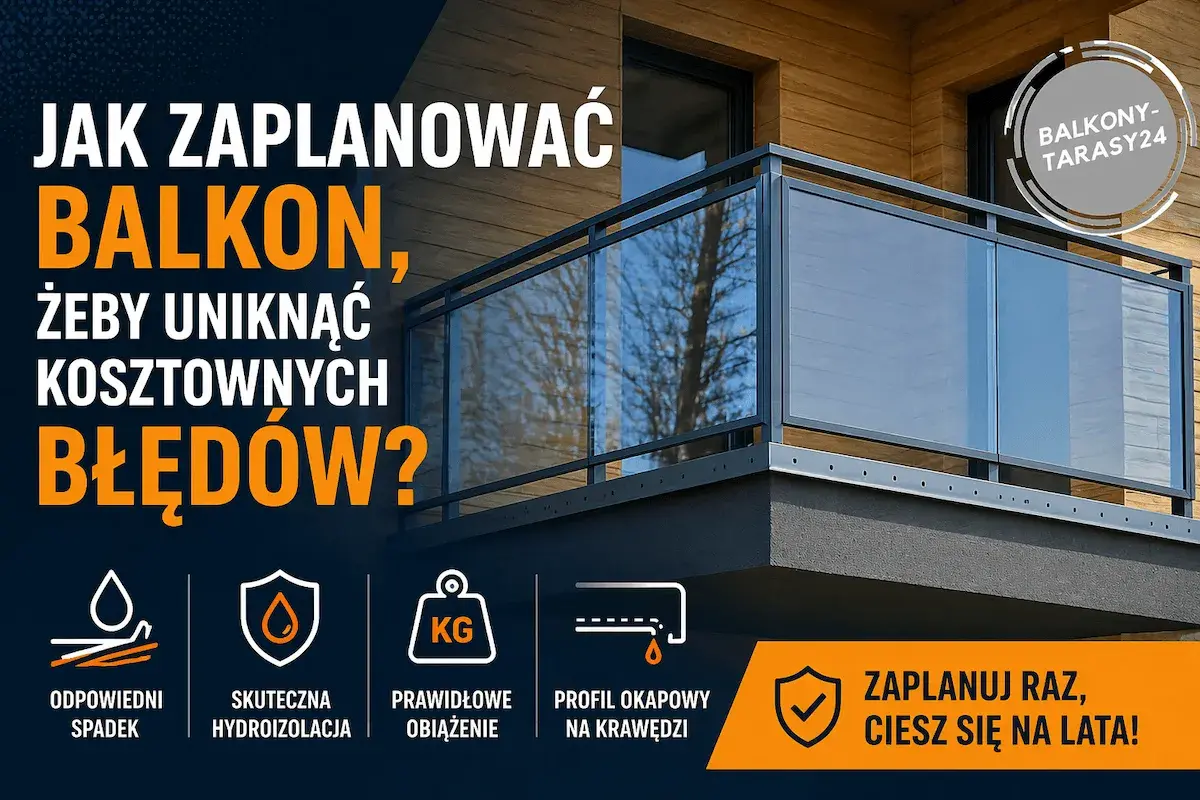 Planowanie balkonu to klucz do uniknięcia kosztownych błędów. Zobacz, jak zrobić to dobrze!