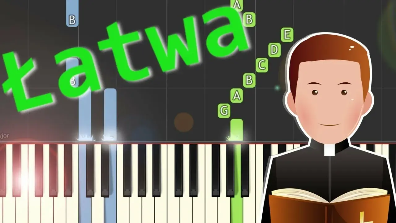 Nuty do twoja miłość jak ciepły deszcz – zagraj ją łatwo na pianinie