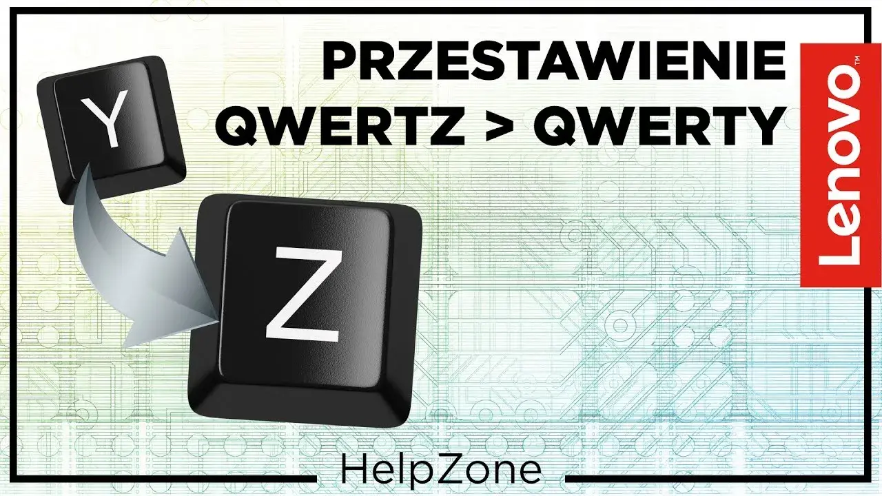 Przestawiona klawiatura Z/Y? Prosty sposób na polski układ!