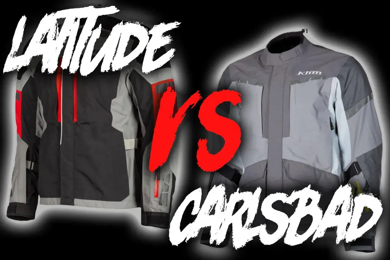 Chaqueta Latitude vs. Carlsbad: ¿cuál es mejor? Comparativa de tecnologías OutDry vs. Gore-Tex para motociclistas.