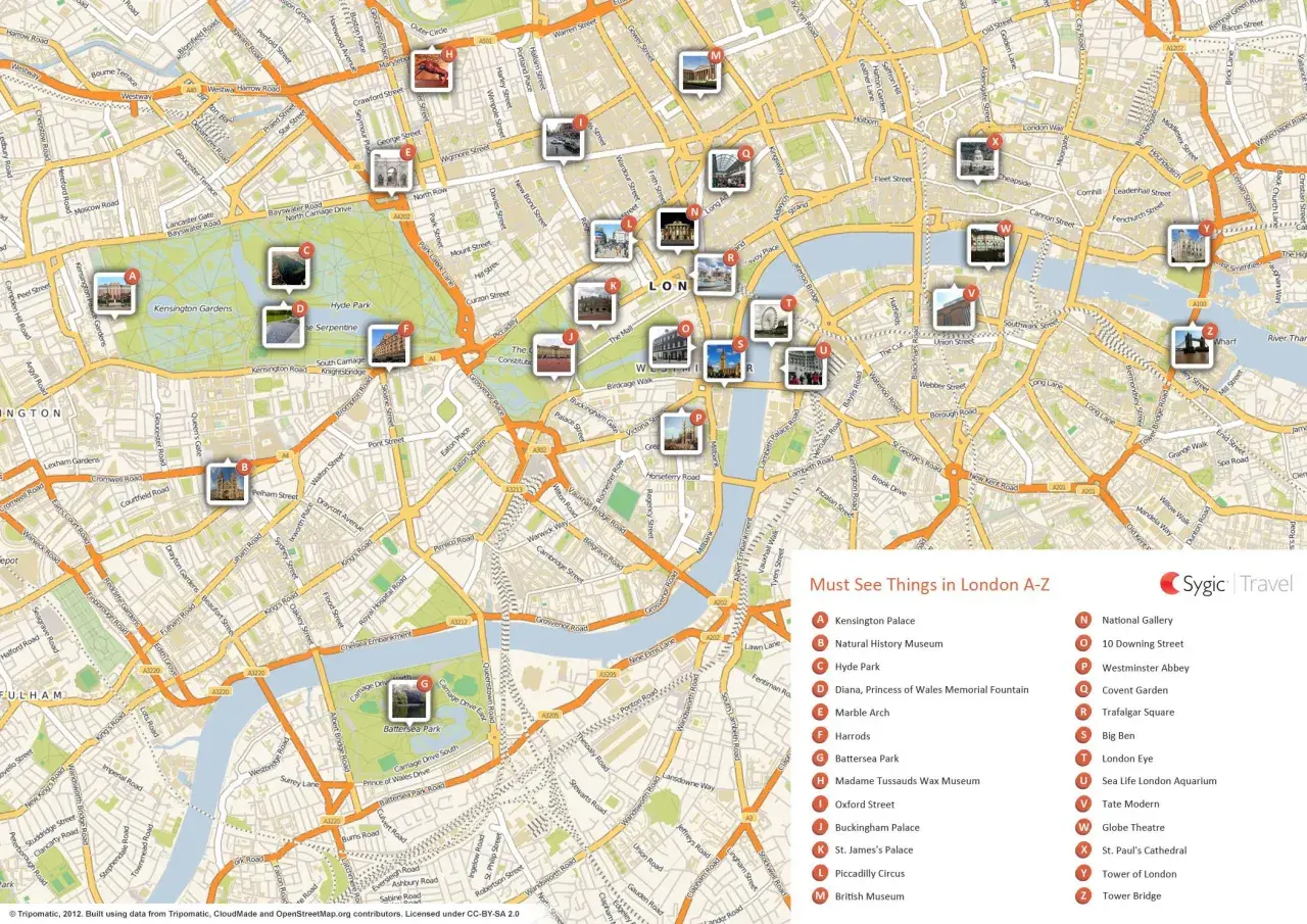 Mappa Londra attrazioni: ottimizza il tuo viaggio con i miei consigli