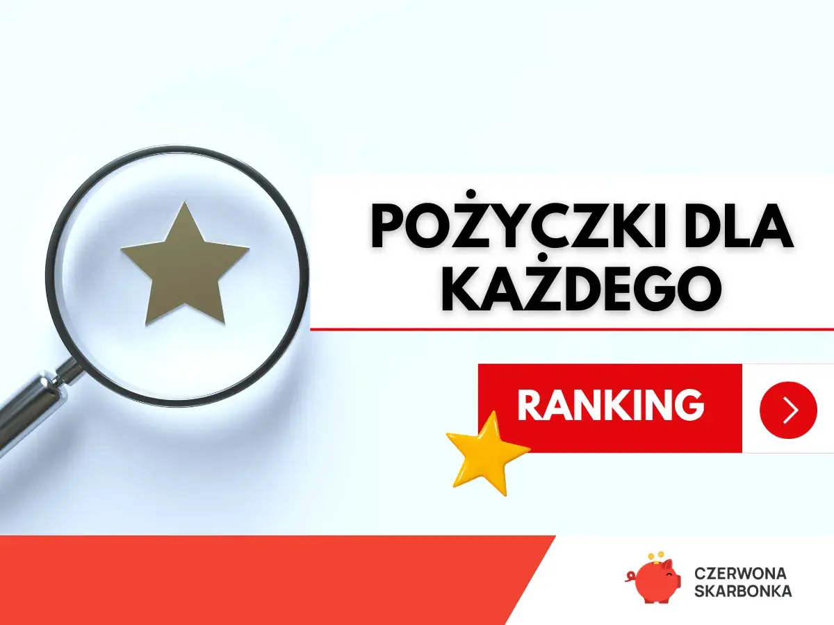 Szukasz pożyczki bez odmowy? Lupa wskazuje gwiazdkę, symbolizującą najlepsze oferty. Sprawdź ranking pożyczek dla każdego.