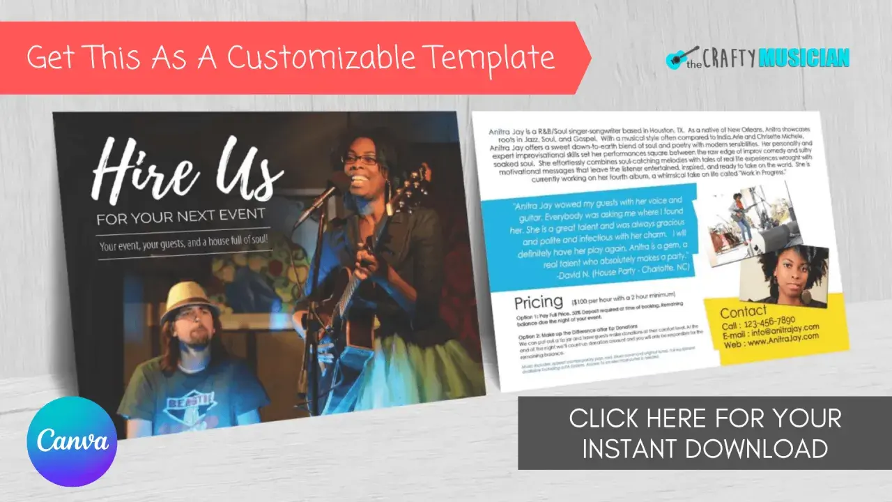 Anitra Jay, a soulful R&B/Soul singer, is ready to make your next event unforgettable. Learn how to gig with her!