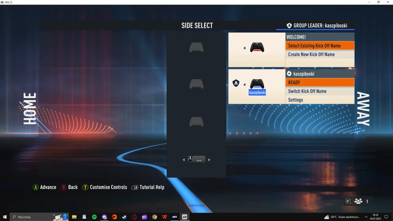 FIFA 23: Dwa pady online tryby, instrukcje, rozwiązywanie problemów