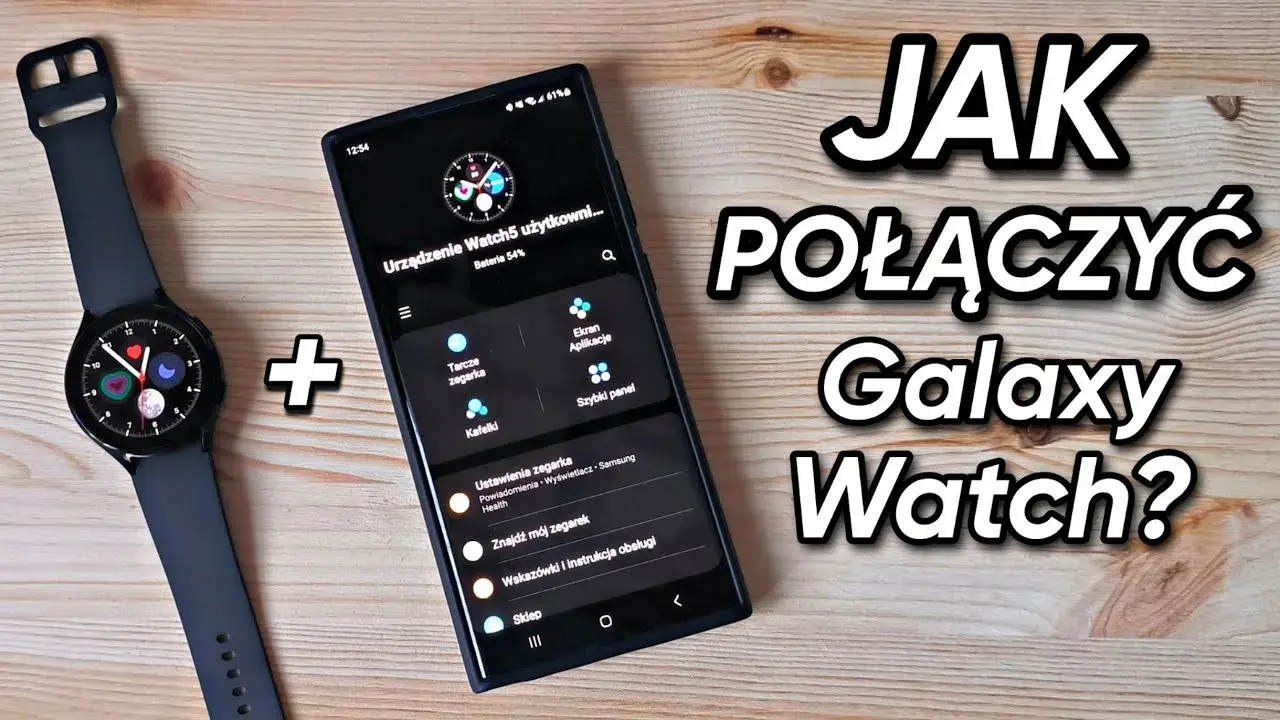 Galaxy Watch z iPhonem: Instrukcja i brutalna prawda o funkcjach