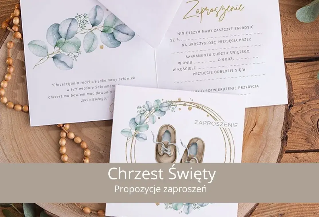 Zaproszenie na chrzest dla chrzestnych: Poradnik elegancji i serca