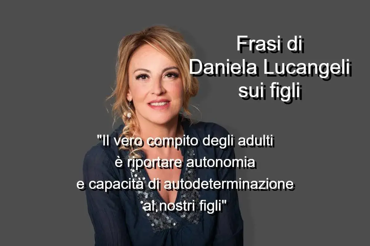 Daniela Lucangeli parla di autonomia per i figli, un tema che tocca l'ansia per i figli grandi. Il suo messaggio è un invito a riportare loro capacità e autodeterminazione.