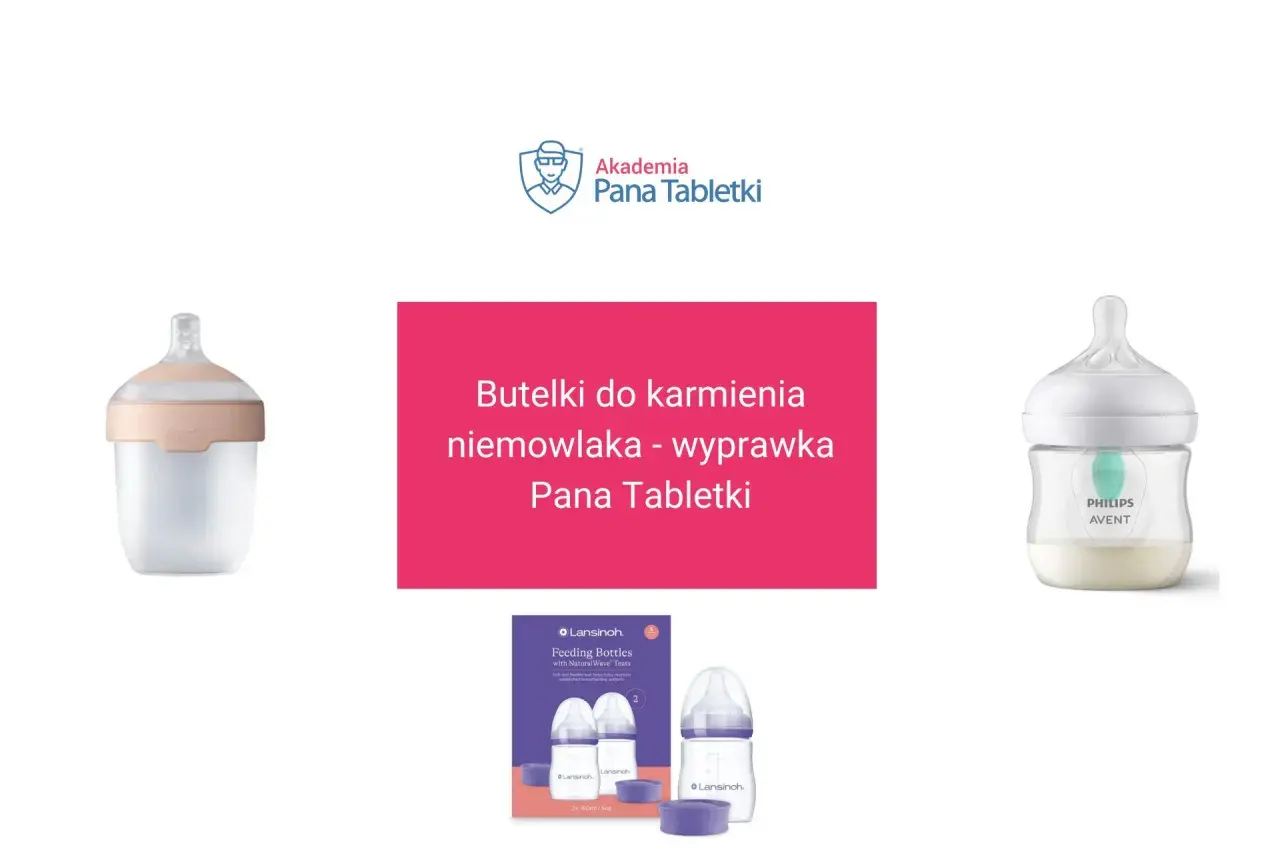 Jaka butelka dla noworodka? Na zdjęciu butelki Lovi, Lansinoh i Philips Avent. Idealne do wyprawki malucha.