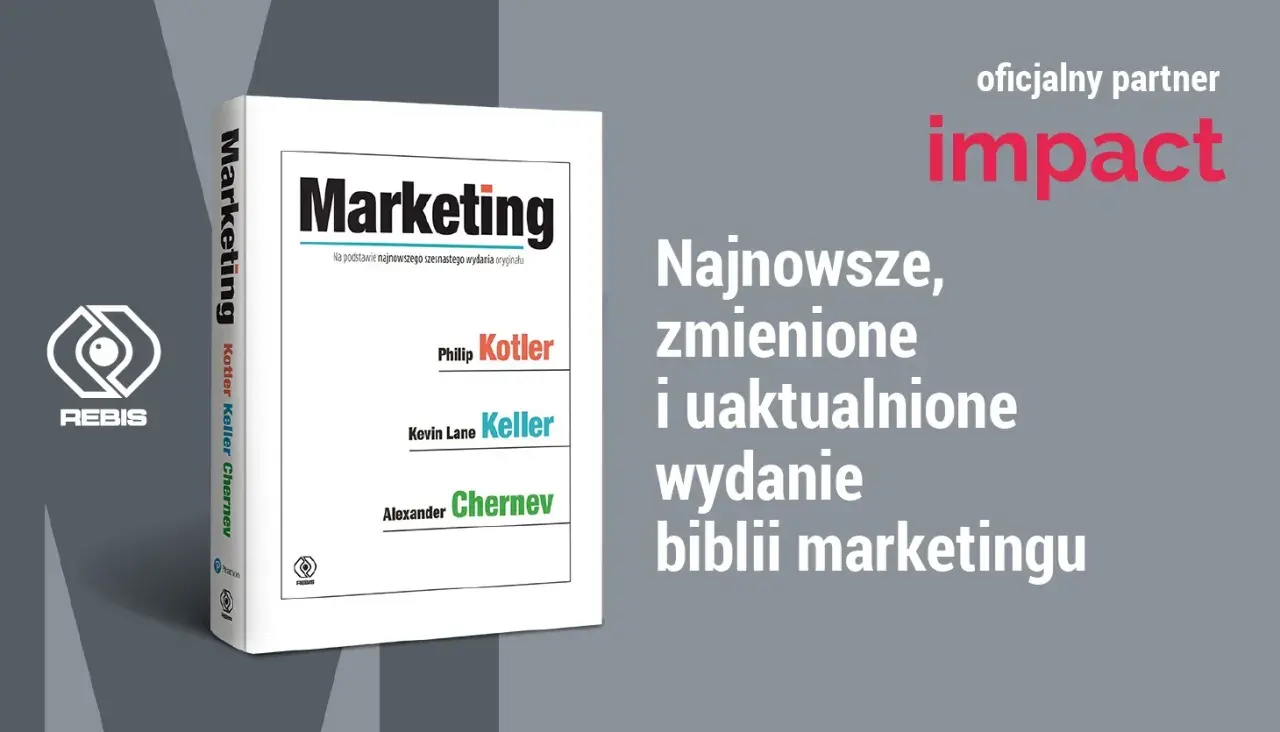 Najnowsze wydanie "Marketingu" autorstwa Philipa Kotlera i Kevina Lane'a Kellera, zaktualizowane przez Alexandra Cherneva.