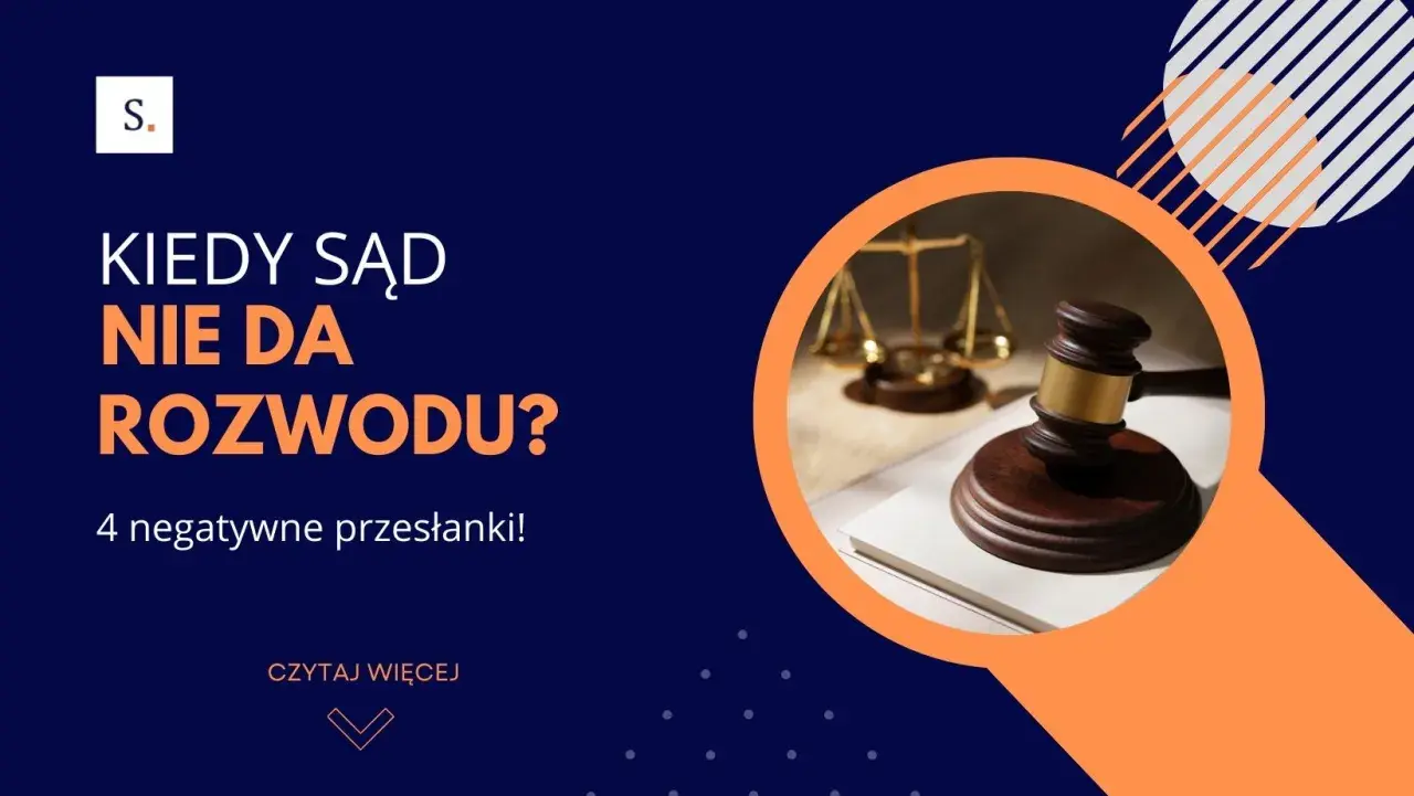 Kiedy sąd nie da rozwodu? Młotek sędziowski i waga sprawiedliwości symbolizują trudne decyzje prawne.