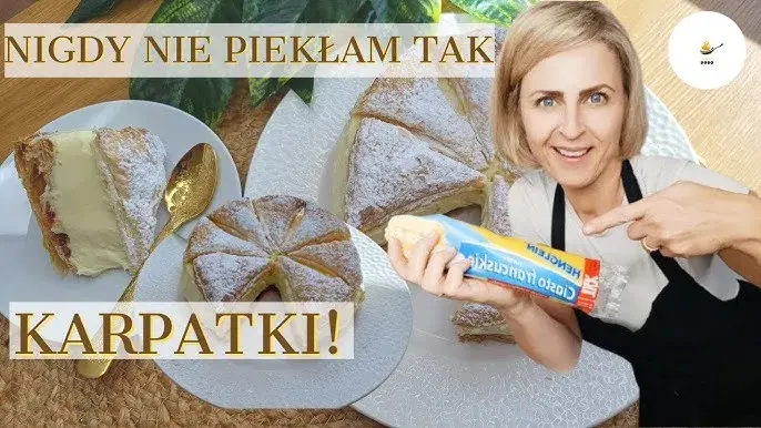 Prosty przepis na karpatkę z ciastem francuskim, który zachwyci wszystkich