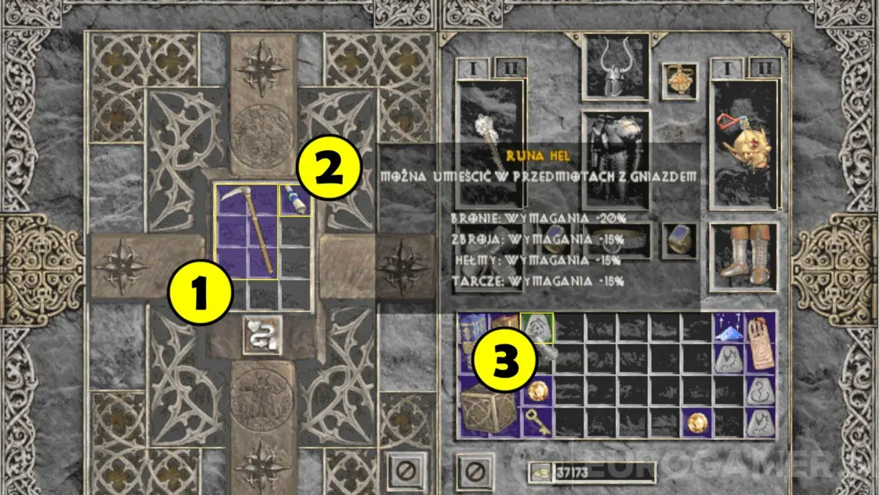 Diablo 2: Jak wyjąć klejnot? Runa Hel odzyskaj przedmiot!