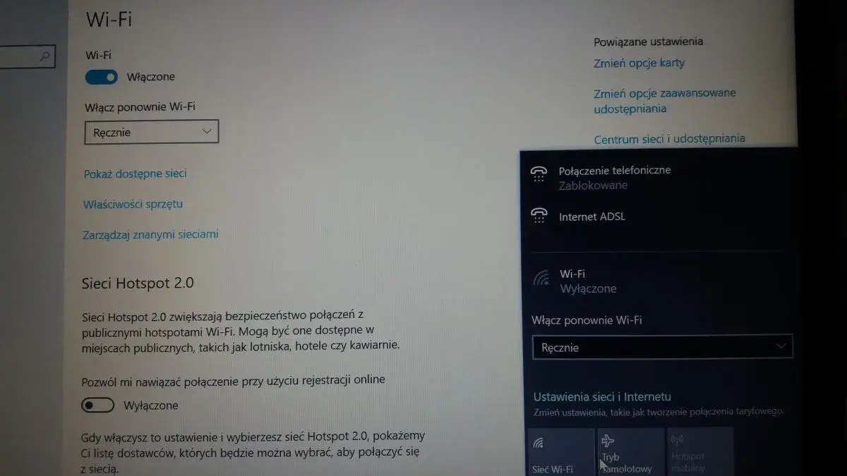 Jak włączyć funkcję sieci bezprzewodowej w Windows 10 bez problemów