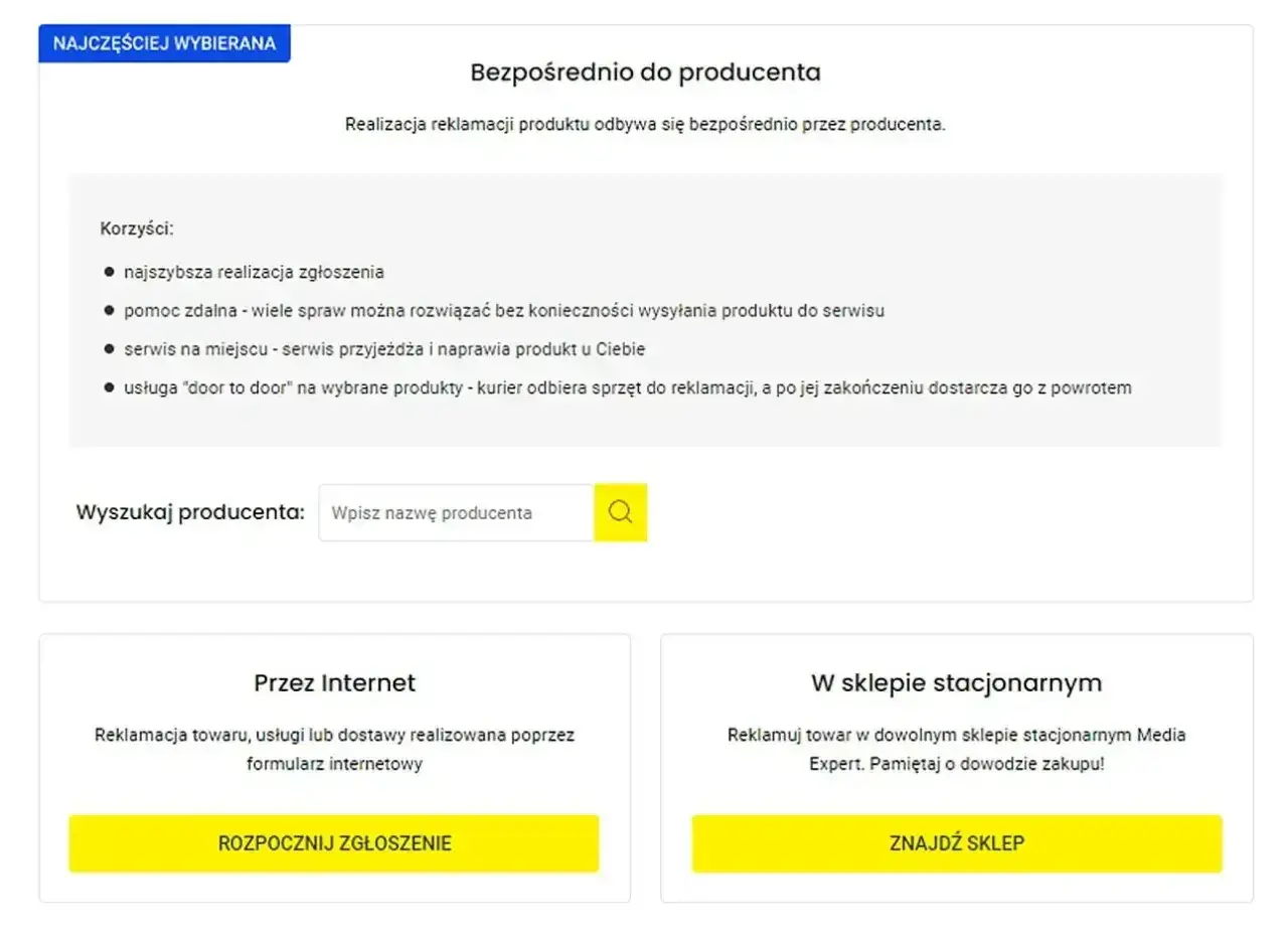 H&M reklamacja online: szybka realizacja, pomoc zdalna, serwis na miejscu lub door to door. Wyszukaj producenta lub rozpocznij zgłoszenie przez internet.