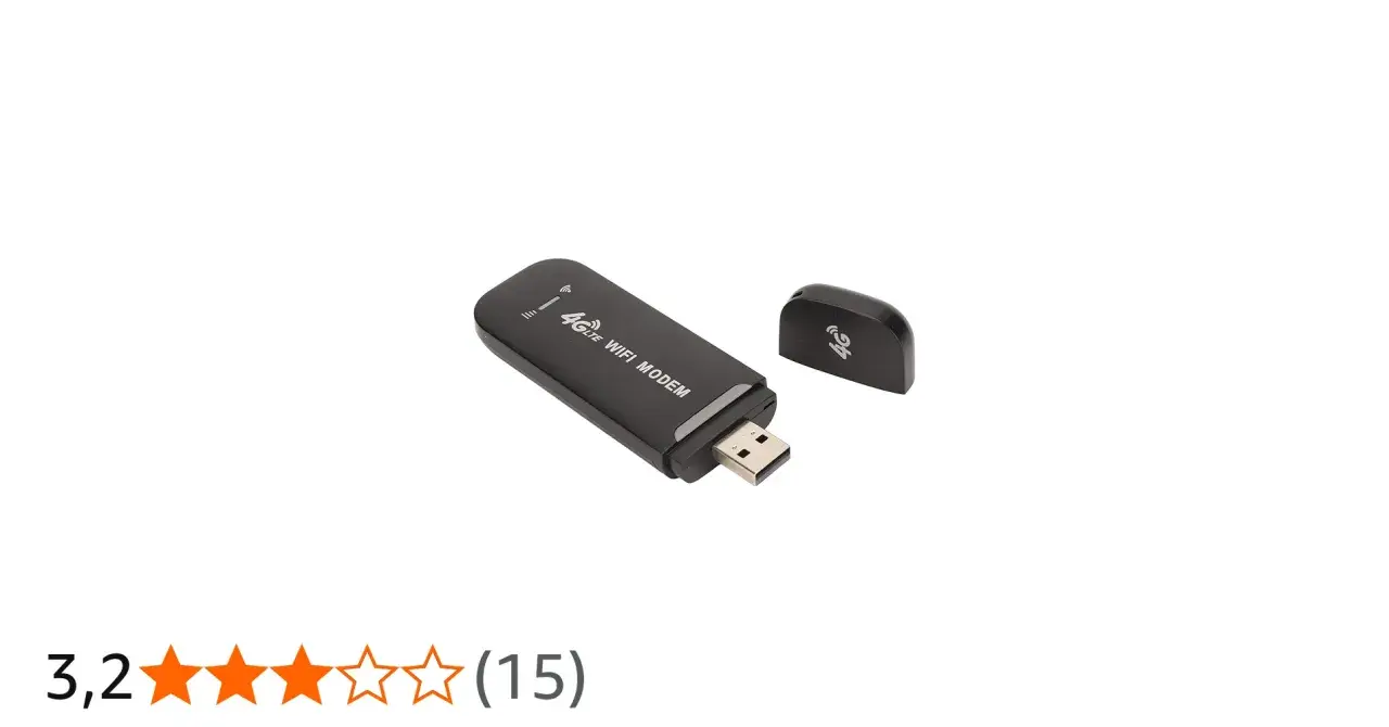 Czarny wifi dongle 4G LTE, modem USB do internetu. Co to jest? To przenośne urządzenie.