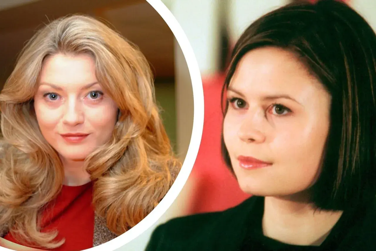 Dwie aktorki z serialu "samo życie obsada": blondynka z kręconymi włosami i brunetka z krótką fryzurą.