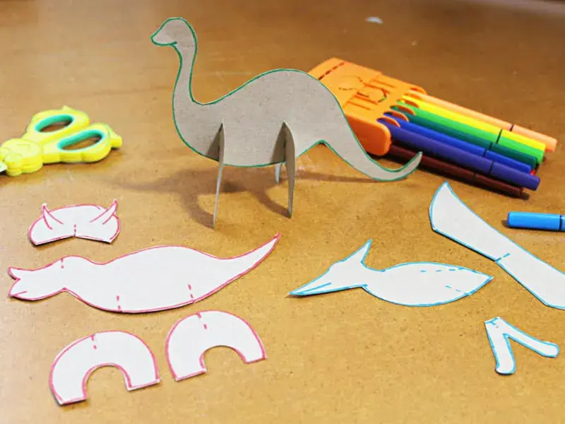 Twórz niesamowite dinozaury z recyklingu – kreatywne pomysły dla dzieci