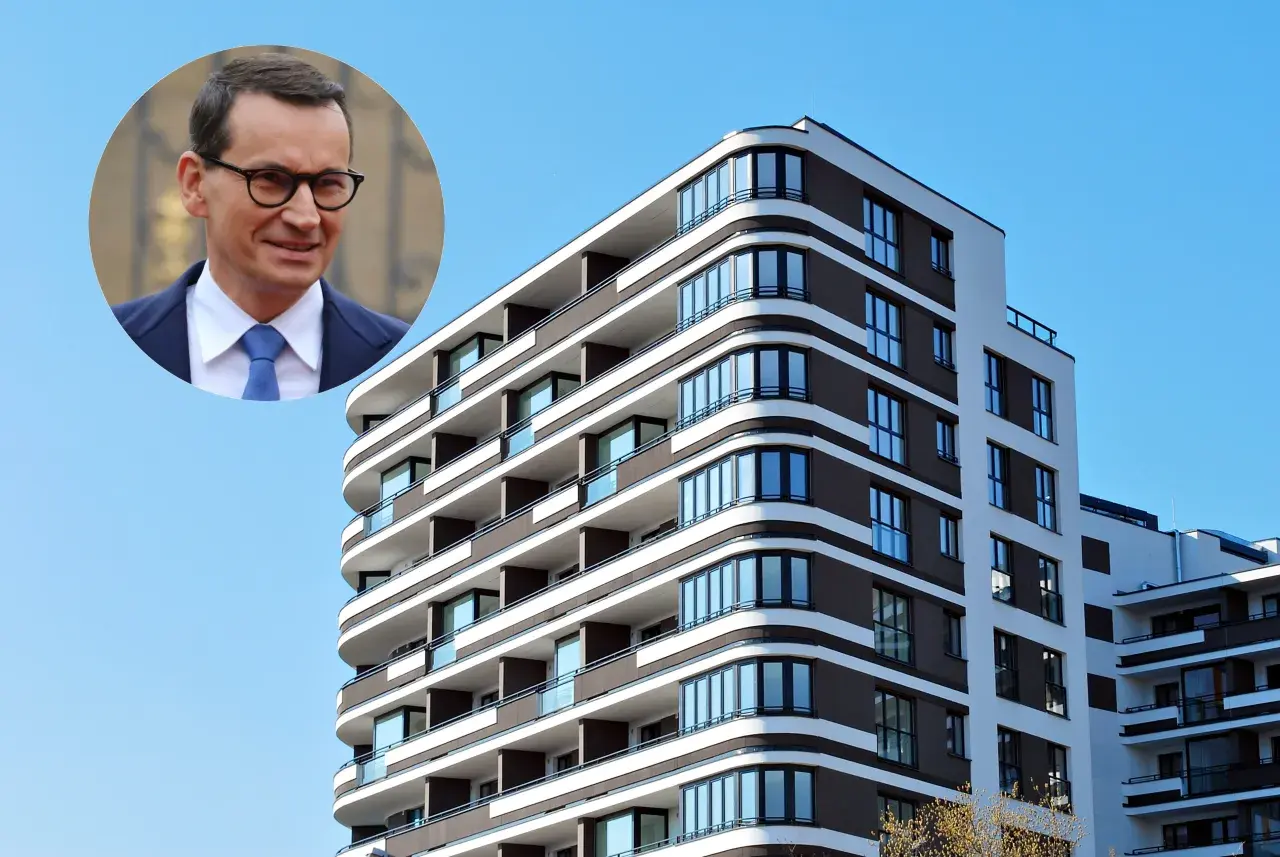Mateusz Morawiecki i nowoczesny budynek mieszkalny. Dowiedz się, jak inwestować w nieruchomości, by osiągnąć sukces.