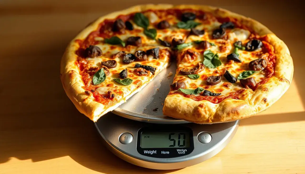 Ile waży pizza 50 cm? Poznaj fakty i zaskocz się!