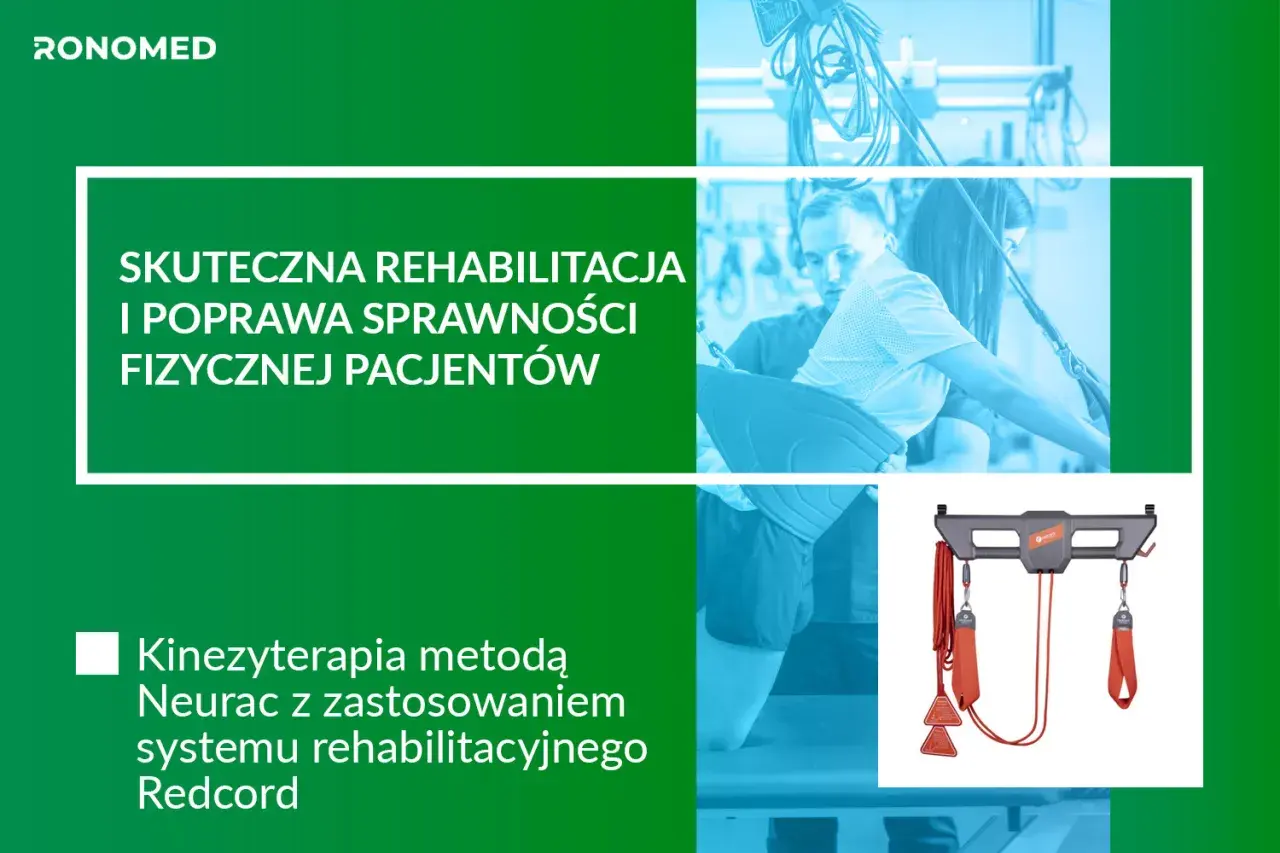 Skuteczna rehabilitacja i poprawa sprawności fizycznej pacjentów. Kinezyterapia metodą Neurac z systemem Redcord to przykład, co to rehabilitacja.