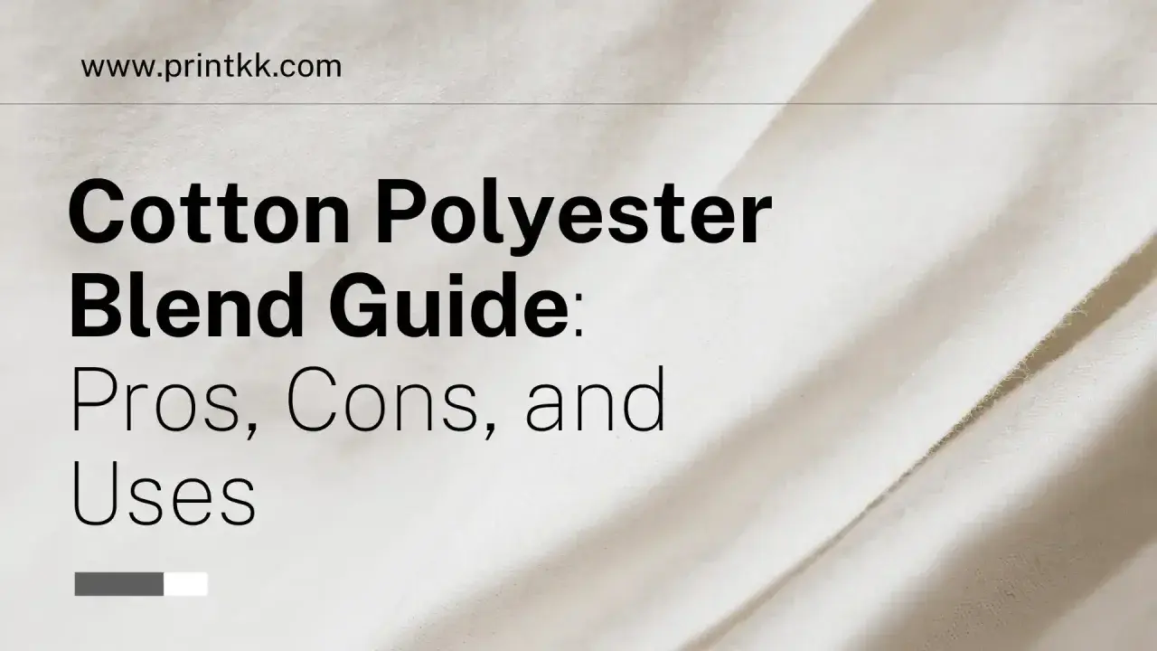 Guide sur le mélange coton polyester : avantages, inconvénients et utilisations. Le tissu blanc doux est idéal pour les vêtements.