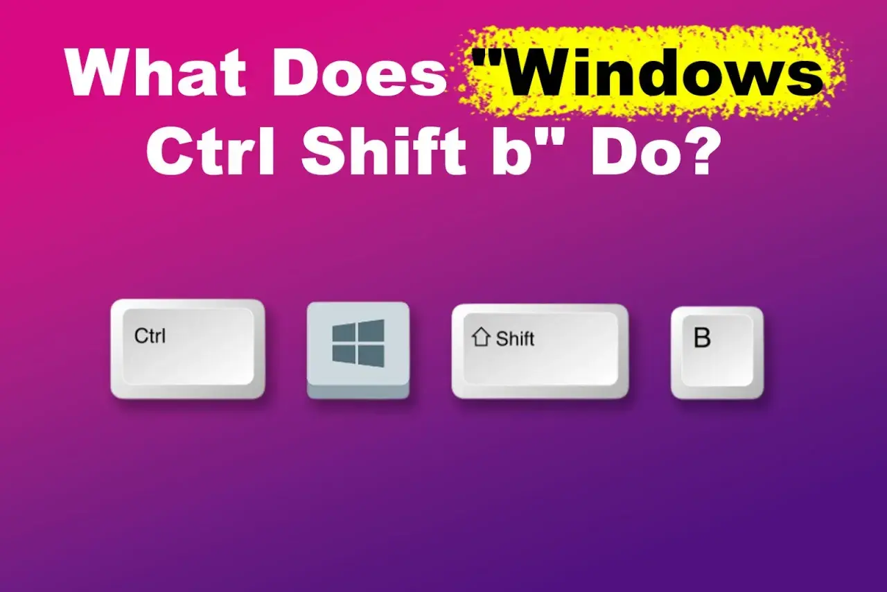 Klawisze Ctrl, Shift i B na klawiaturze Windows. Skrót na reset sterownika karty graficznej.