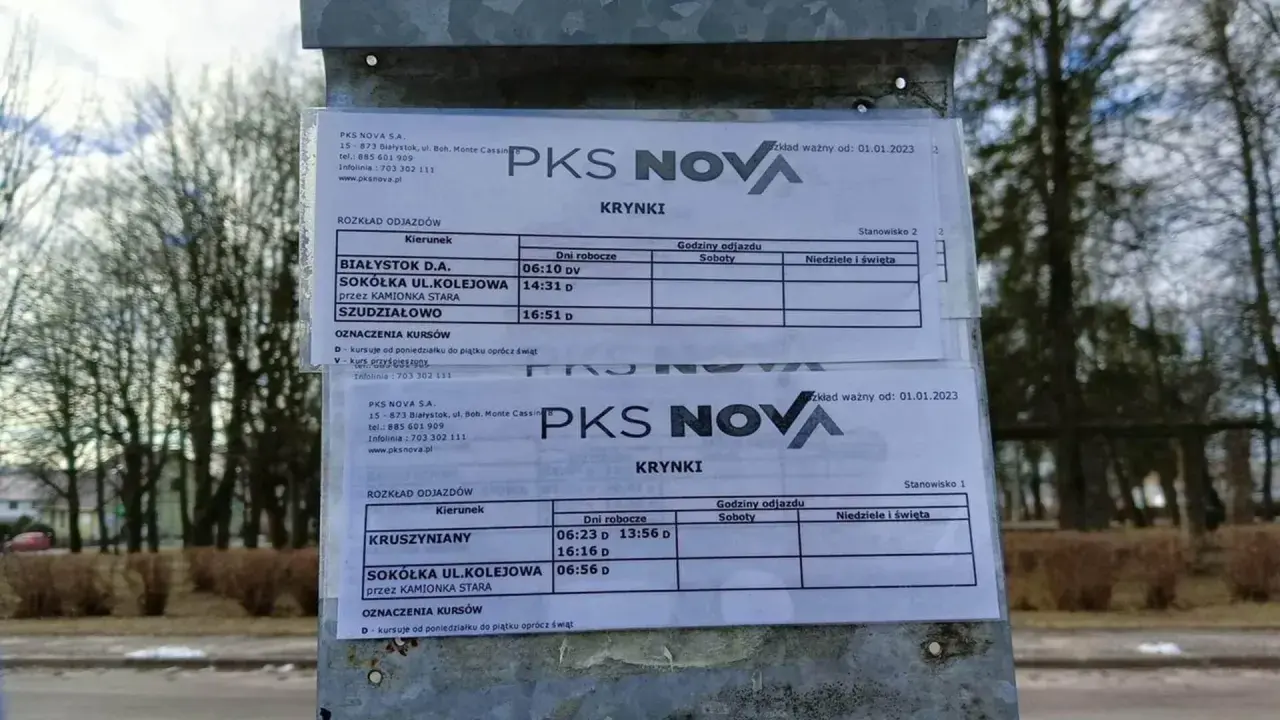 Gdzie wysiąść z autobusu Gołdap-Białystok? Dokładny adres PKS Nova