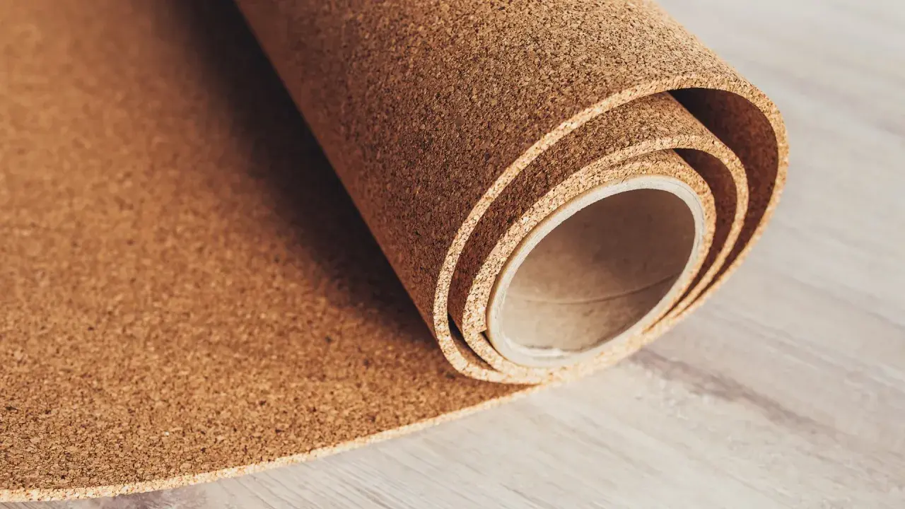 Rotoli di sughero per insonorizzare, materiale naturale e versatile per isolare acusticamente.