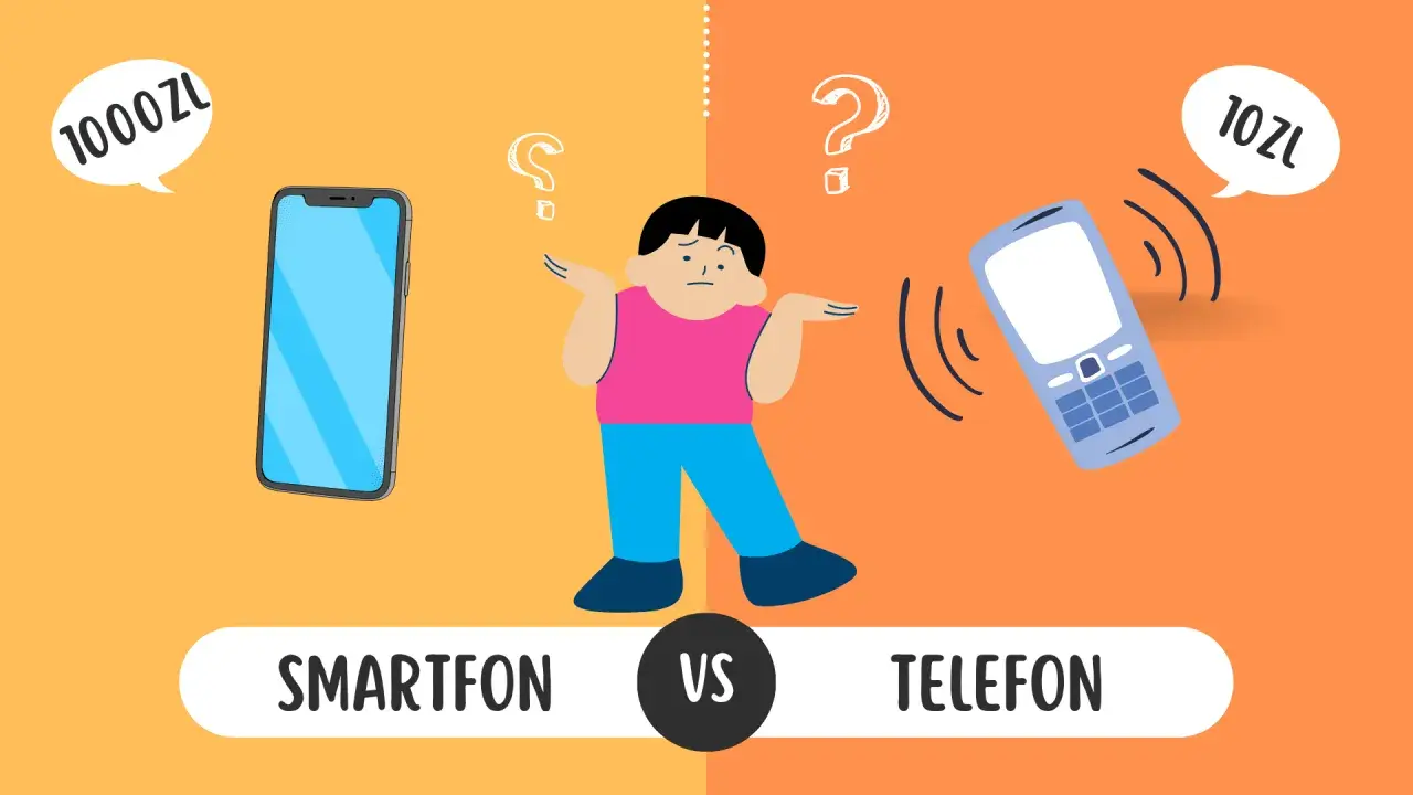 Zastanawiasz się, czym się różni smartfon od telefonu? Jeden kosztuje 1000 zł, drugi 10 zł.