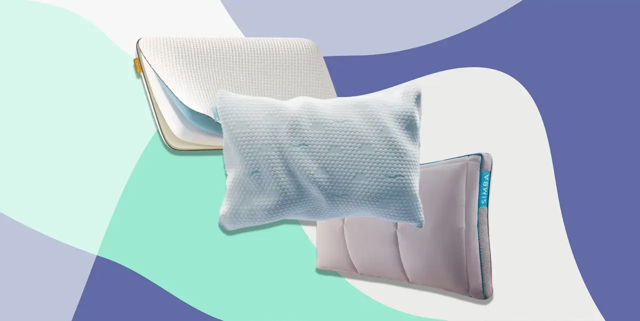 Three pillows are shown, hinting at the consequences of sleeping with a high pillow.