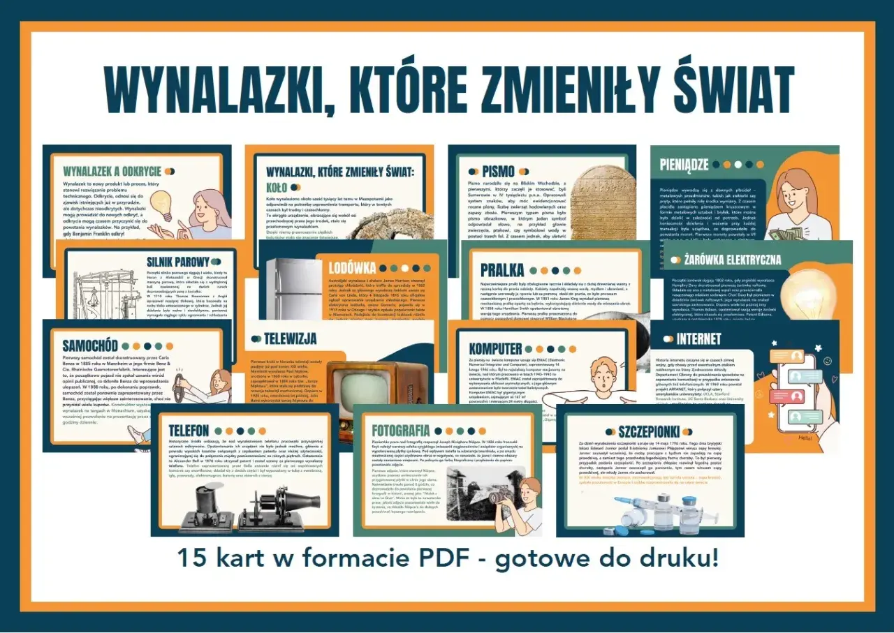 Wynalazki, które zmieniły świat: od koła po internet, od silnika parowego po szczepionki. Odkryj kluczowe innowacje, które ukształtowały naszą cywilizację.