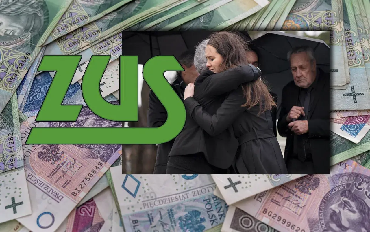 ZUS wypłaca rentę rodzinna po ojcu. Smutek i wsparcie w trudnych chwilach.