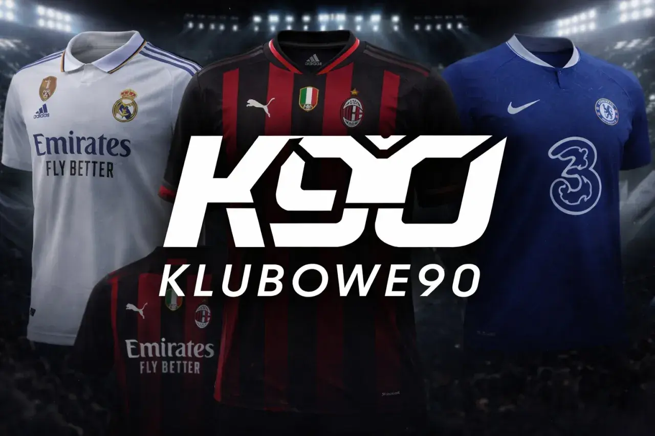 Klubowe90 prezentuje najładniejsze koszulki piłkarskie: Real Madryt, AC Milan i Chelsea.