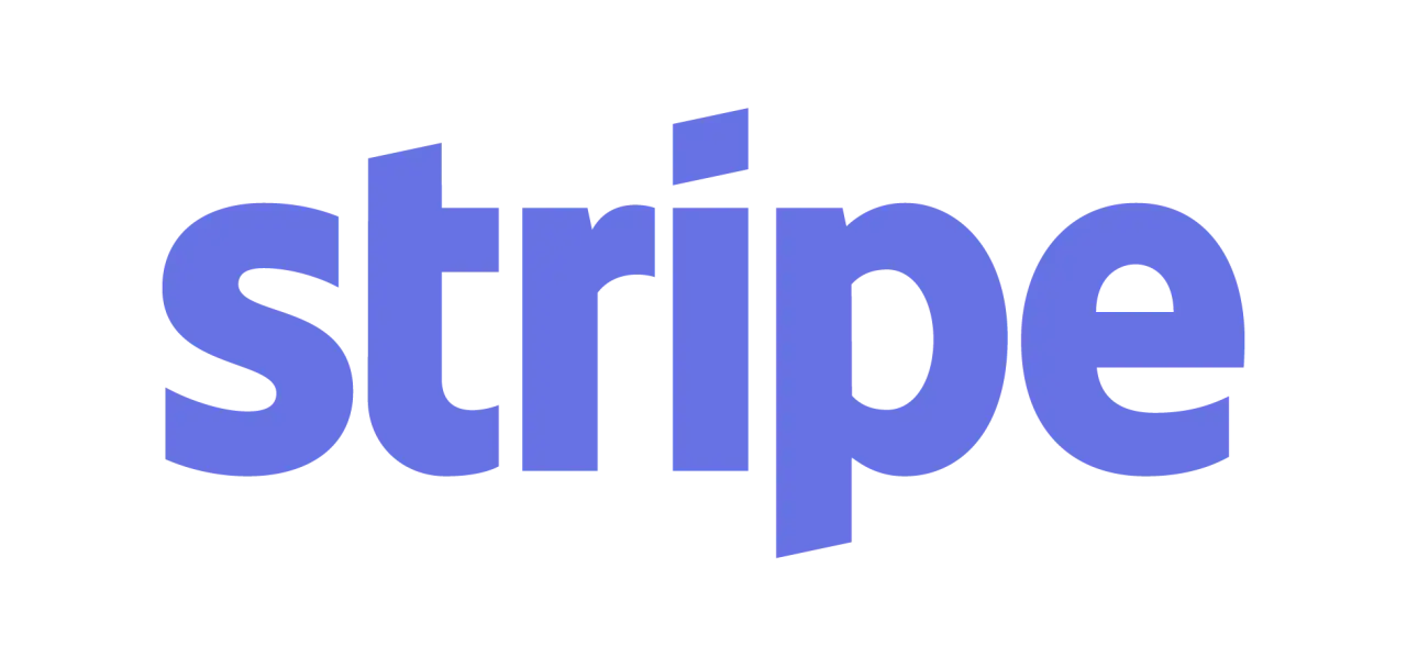 Logo Stripe. To platforma płatności online, która ułatwia przyjmowanie płatności w internecie.