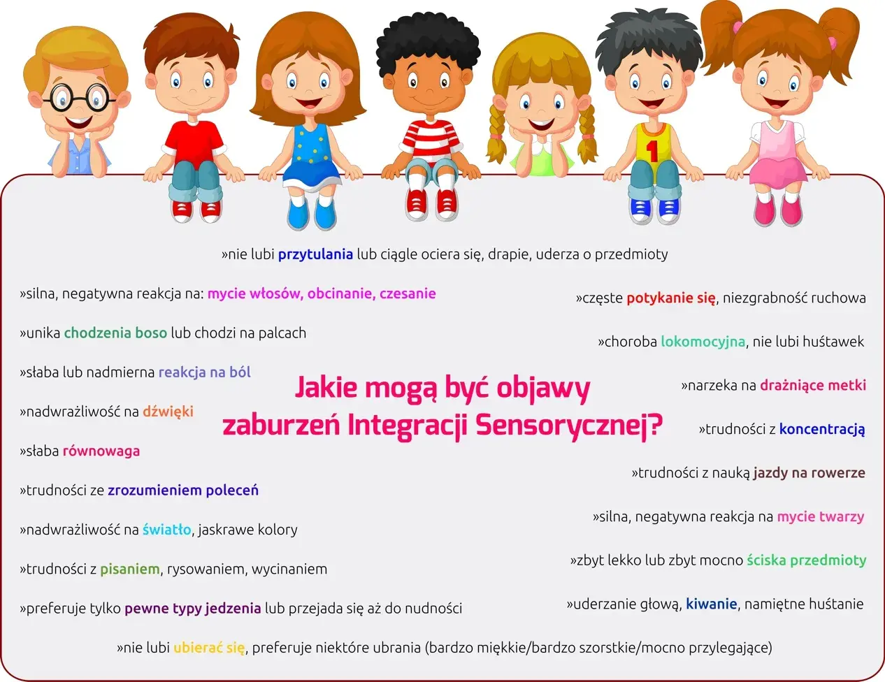 Objawy zaburzeń SI: Czy Twoje dziecko inaczej odbiera świat?