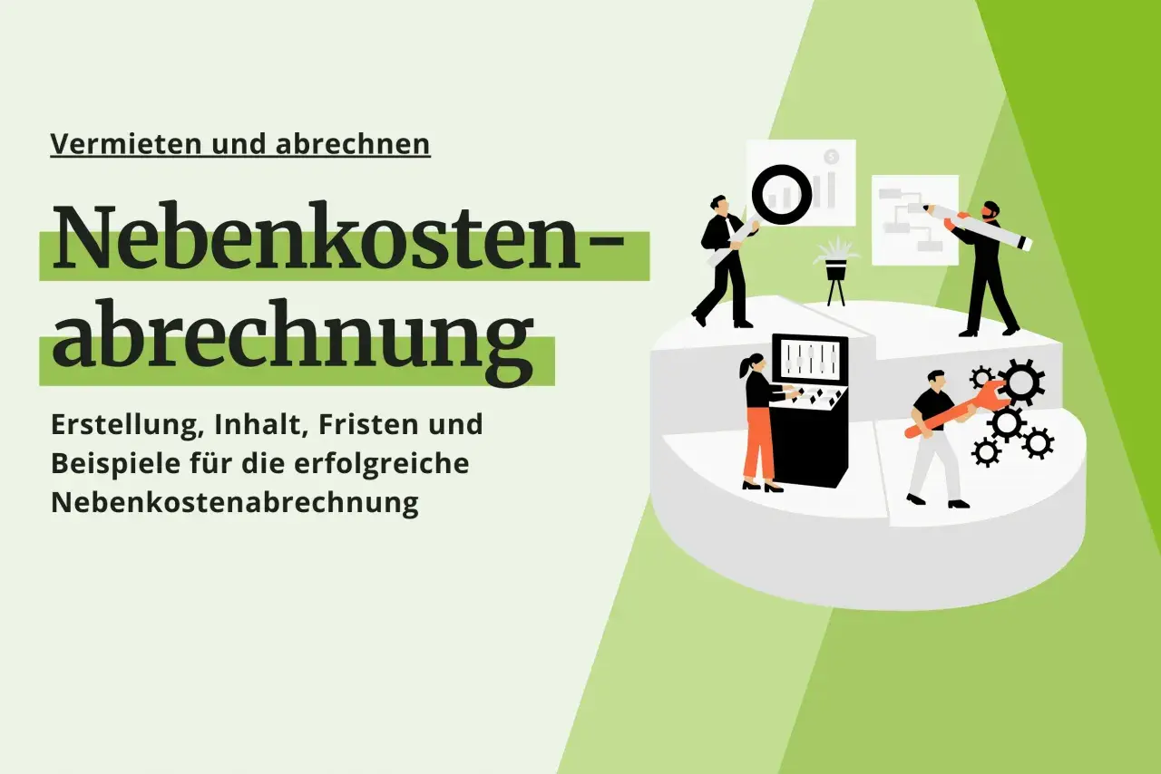 Illustration zur Nebenkostenabrechnung: Vermieter erstellen Abrechnungen, die Instandhaltungskosten mieter umlegbar machen. Details & Beispiele.