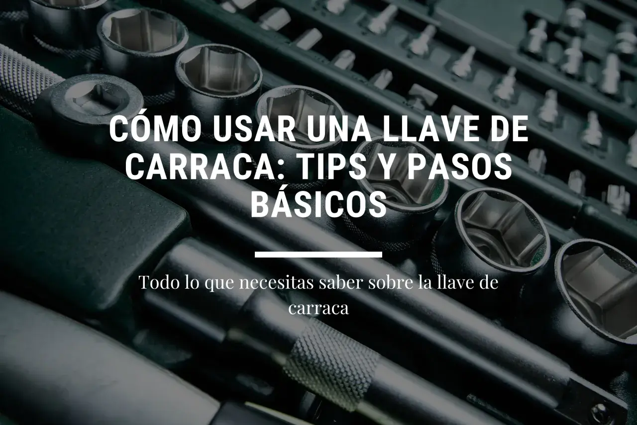 Un juego de llaves de carraca y vasos. Aprende cómo usar una carraca para tus proyectos.