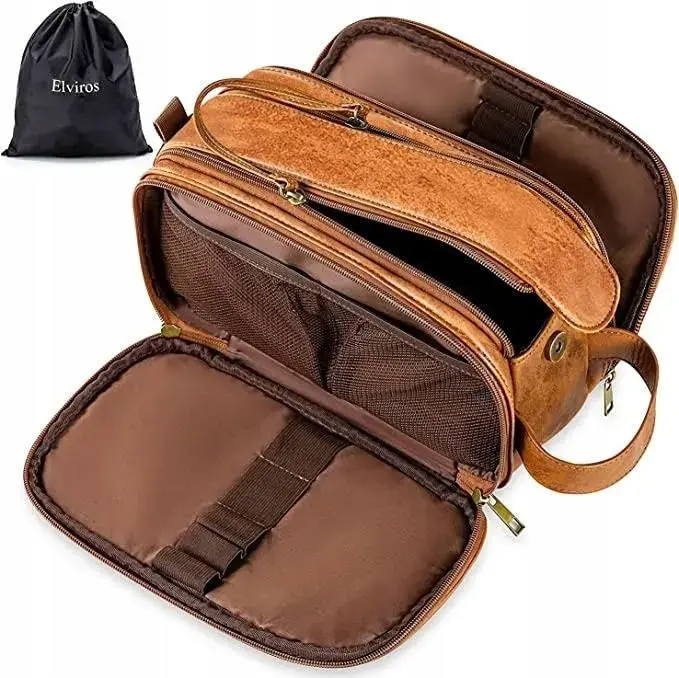 Czy elegancka męska kosmetyczka skórzana to must-have podróży?